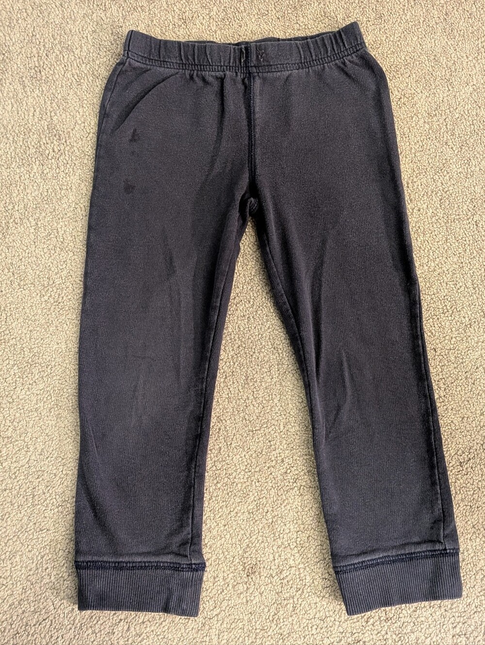 Carter's navy blue terry cloth pants, 5T